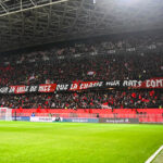OGC Nice / OM, banderoles des supporteurs niçois