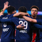 Désiré Doué avec le PSG face au LOSC