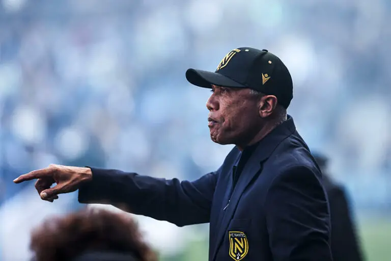 Antoine Kombouaré avec le FC Nantes