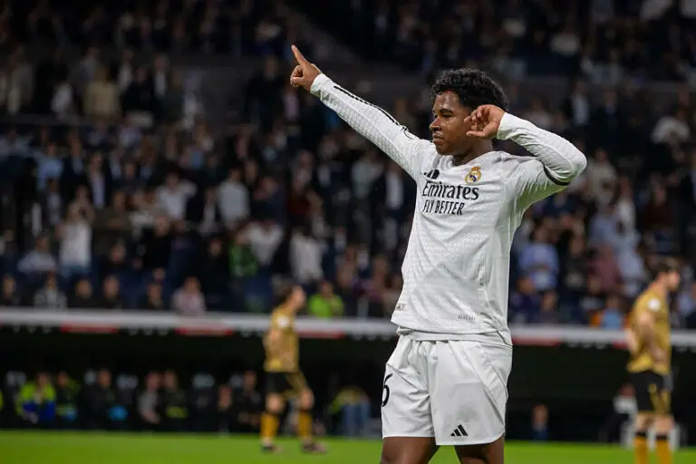Endrick avec le Real Madrid