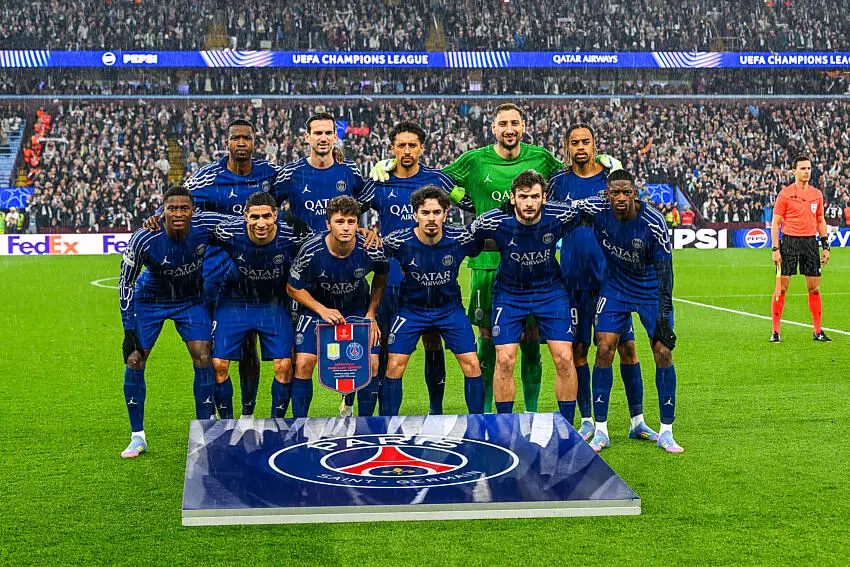 Aston Villa / PSG, les joueurs parisiens avant le match