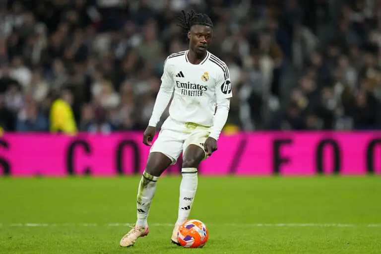 Eduardo Camavinga avec le Real Madrid