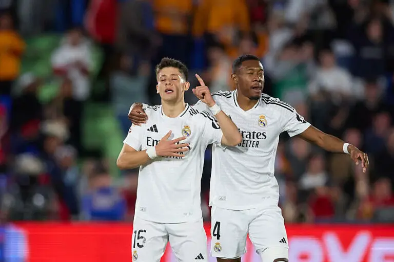 Arda Güler après son but avec le Real Madrid contre Getafe