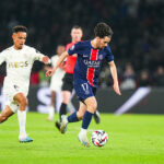 Vitinha, lors de PSG / OGC Nice