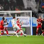 Mason Greenwood lors d'OM / Stade Brestois